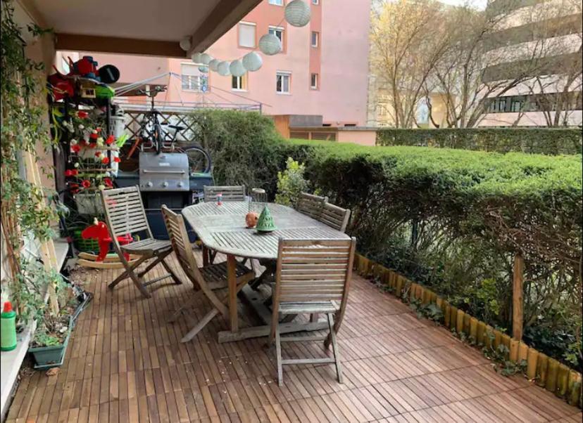 Gare La Part Dieu, Avec Terrasse, Jardin Et Parking Lyon Exterior photo